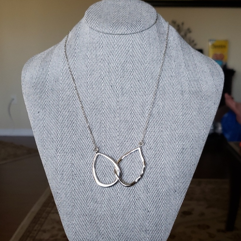 Chloe +Isabel Silvertone Necklace